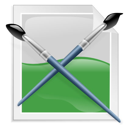 Download free brush green icon